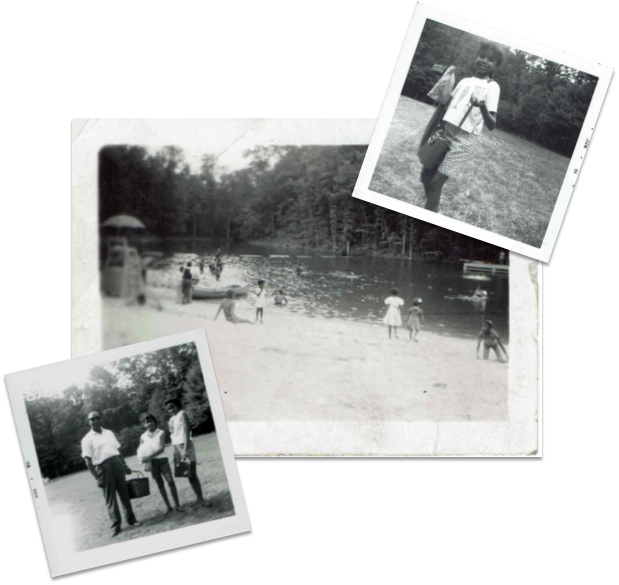 العوائل في منطقة المراعي الخضراء الترفيهية