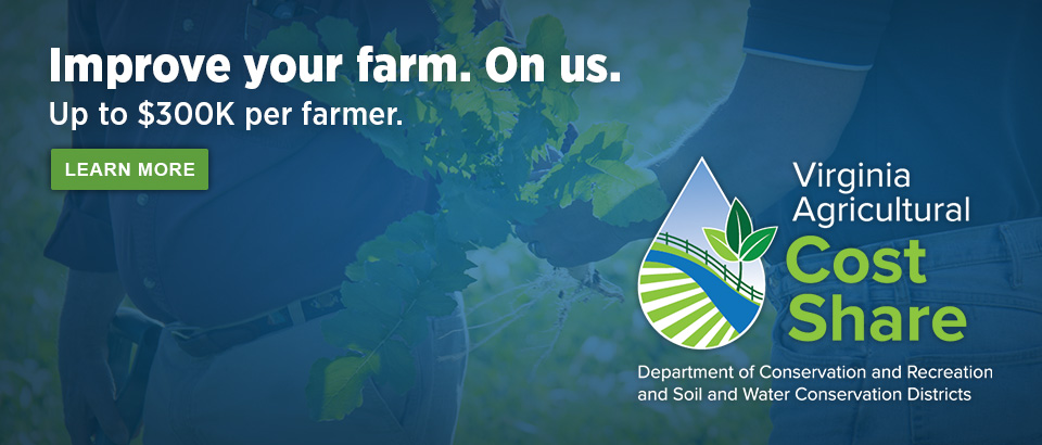برنامج تقاسم تكاليف الزراعة في فيرجينيا