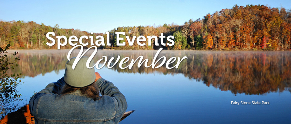November Events in Virginia State Parks