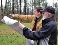 التخطيط الرئيسي في الميدان.