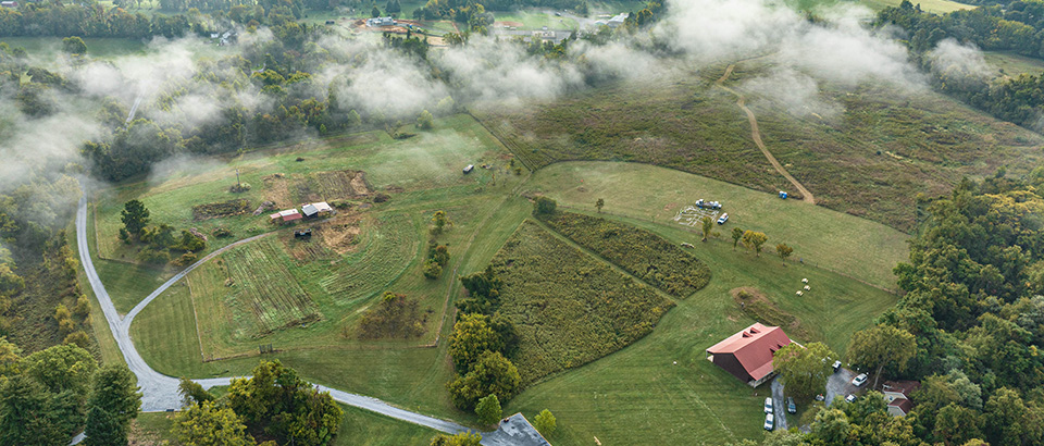 منظر جوي لحديقة سويت ران الحكومية