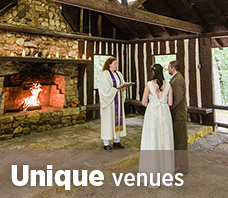 حفلات الزفاف الفريدة