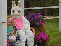 Easter egg hunt at Caledon