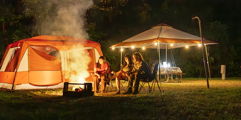 التخييم في متنزه بوكاهونتاس الحكومي