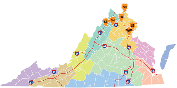 خريطة متنزهات الخريف