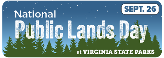 الاحتفال بيوم الأراضي العامة في متنزهات ولاية فيرجينيا