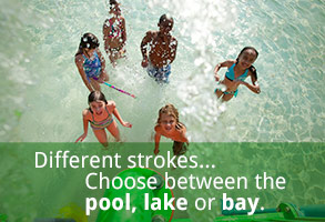 السباحة - جميع المتنزهات